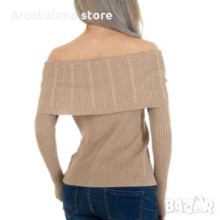 Ликвидация! Дамски плетен пуловер, 3цвята , снимка 12 - Блузи с дълъг ръкав и пуловери - 35180577