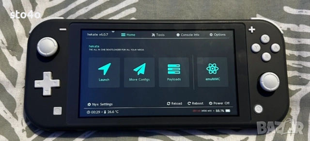 Хакнат Nintendo Switch Lite