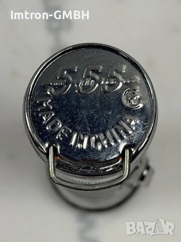 Ретро метален прожектор, фенер с батерия, снимка 4 - Антикварни и старинни предмети - 54036555