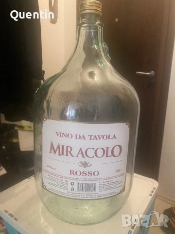 Стъклена дамаджана 5 литра