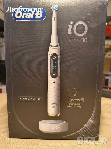 Електрическа четка за зъби Oral-B iO Series 10 Stardust White, 7, снимка 4 - Други - 53197653