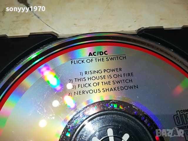 ⭐️AC/DC FLICK OF THE SWITCH CD 0210221632, снимка 4 - CD дискове - 38192608