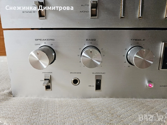 Стерео усилвател Pioneer SA-510 + тунер Pioneer TX-710L, снимка 2 - Аудиосистеми - 51473466