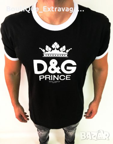 Мъжка тениска Dolce&Gabbana Prince !!!