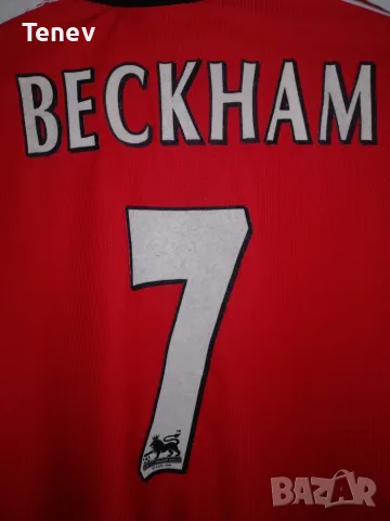 Manchester United Beckham 1998-1999-2000 Umbro оригинална тениска фланелка Бекъм Манчестър Юнайтед , снимка 3 - Тениски - 52897035