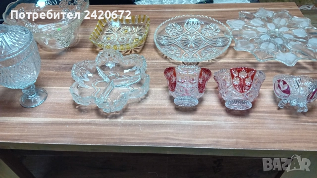 колекция от винтидж кристални изделия, снимка 9 - Колекции - 54154583