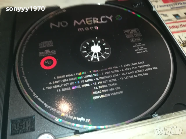NO MERCY CD 1308251627, снимка 2 - CD дискове - 51354958