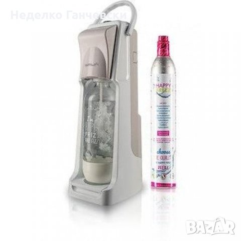 HAPPY FRIZZ ESENTIAL – комплект за газирана вода вкъщи, снимка 2 - Домашни продукти - 21848913