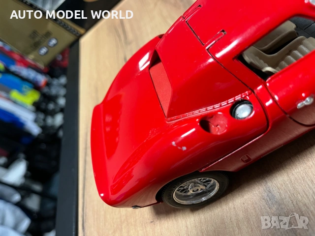 BBURAGO колекционерски модел FERRARI 250 LEMANS 1965г. 1:18 мащаб 59 лв. / 30.17 €, снимка 3 - Аксесоари и консумативи - 53237861
