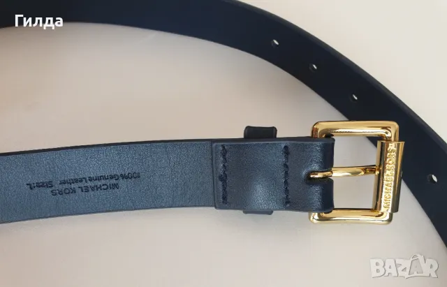 Michael Kors колан от естествена кожа L наличен, снимка 6 - Колани - 47360201