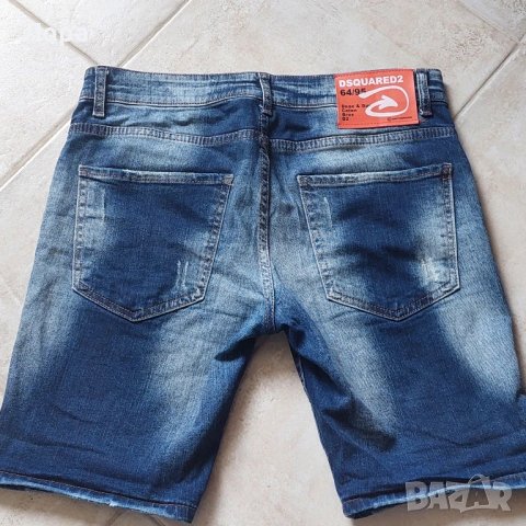 Мъжки къси дънкови панталони DSQUARED2 , снимка 2 - Къси панталони - 51042286