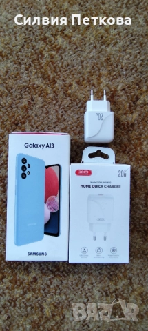 Samsung Galaxy A13, 32GB, Dual SIM, Blue - Чисто НОВ, снимка 3 - Samsung - 52199707