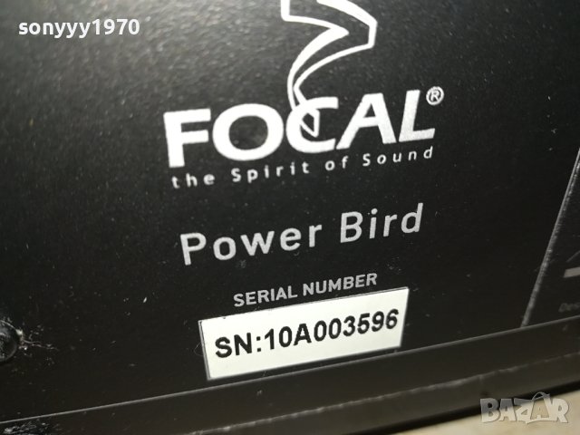 focal power bird-amplifier subwoofer-внос france 2702240719, снимка 13 - Ресийвъри, усилватели, смесителни пултове - 44488112
