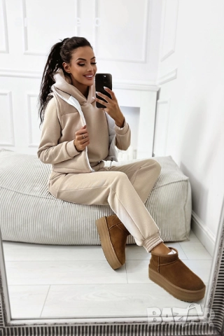 Дамски зимен комплект от 3 части анцуг Kaya, 6цвята , снимка 14 - Спортни екипи - 52817355