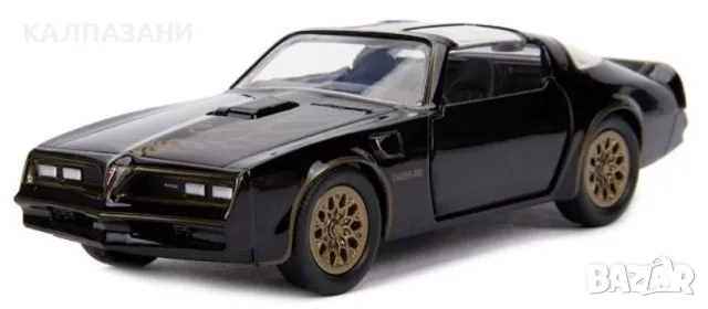Метална количка Jada Toys - Smokey&Bandit, 1977 Pontiac 253252001, снимка 3 - Коли, камиони, мотори, писти - 48880988