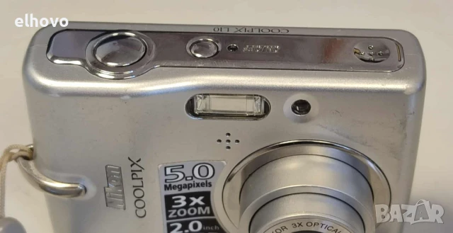 Фотоапарат Nikon Coolpix L10, снимка 2 - Фотоапарати - 50889603