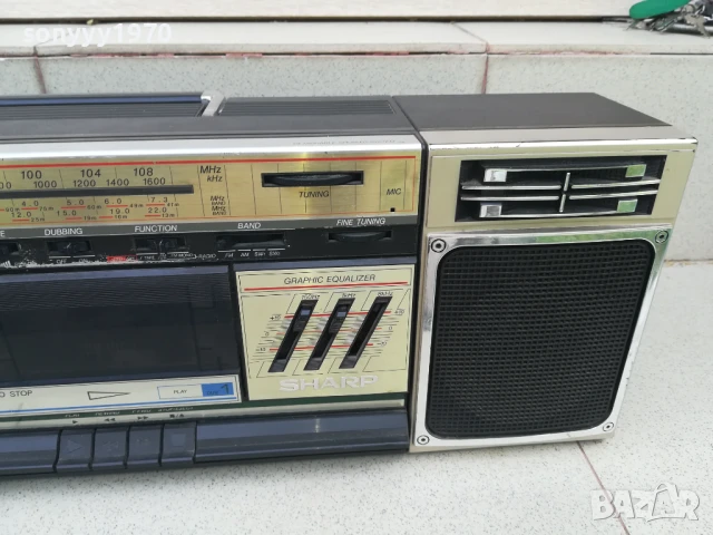 SHARP WF-339Z MADE IN JAPAN 0206252011LCHERY, снимка 7 - Радиокасетофони, транзистори - 50525335