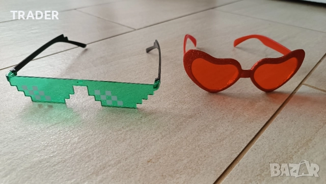 Парти очила сърца сърце Minecraft, снимка 7 - Други - 32001043
