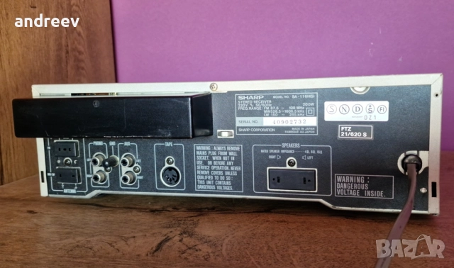 SHARP SA-116, снимка 7 - Ресийвъри, усилватели, смесителни пултове - 52120997