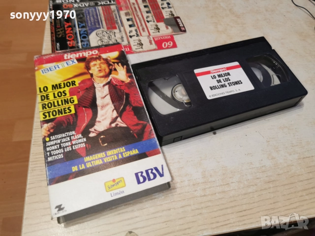 ROLLING STONES-VHS ORIGINAL TAPE 2912251000