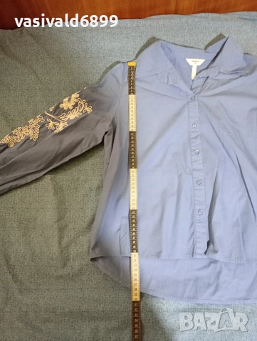 Дамска ризка с дълъг ръкав , снимка 3 - Ризи - 53882958