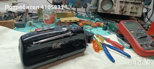 радио касетофонче MEGATECH мт-190АС, снимка 2 - Радиокасетофони, транзистори - 56399463