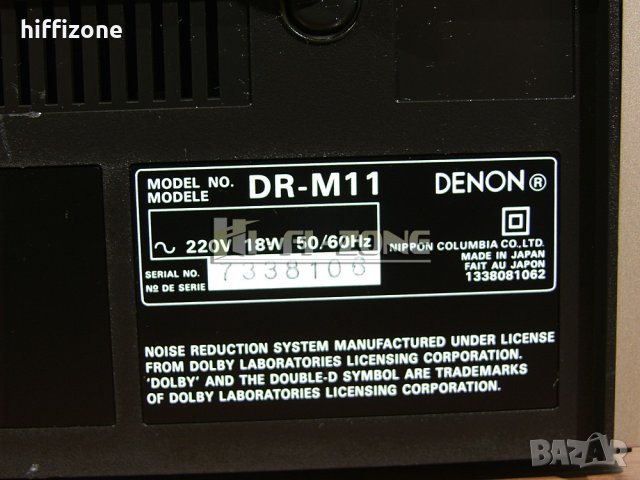  Denon dr-m11 /1  ДЕК, снимка 9 - Декове - 44323763