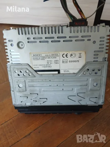 Авторадио Sony CDX-GT25 – CD/MP3 player с AUX вход, 4x45W, снимка 2 - Аксесоари и консумативи - 55767961