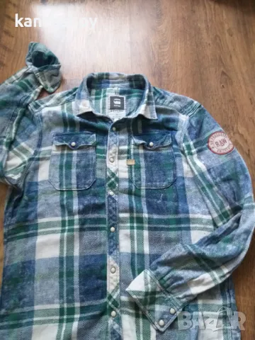 g-star landoh aw2 shirt - страхотна мъжка риза Л, снимка 3 - Ризи - 47906523