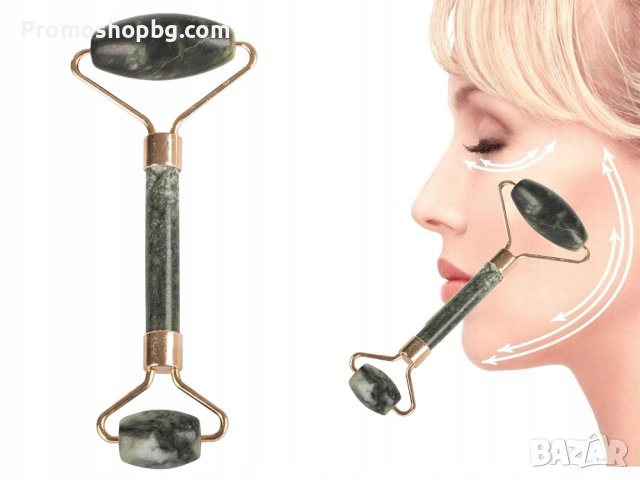 Нефритен масажор за лице, снимка 2 - Масажори - 40825173