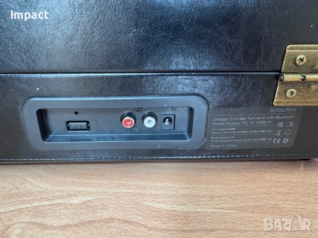 Грамофон Luka, 3-скоростен, снимка 4 - Грамофони - 54040850