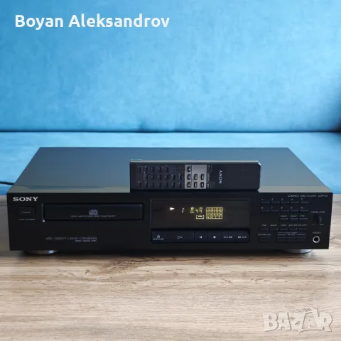 Sony CDP-211 с Оригинално Дистанционно Управление