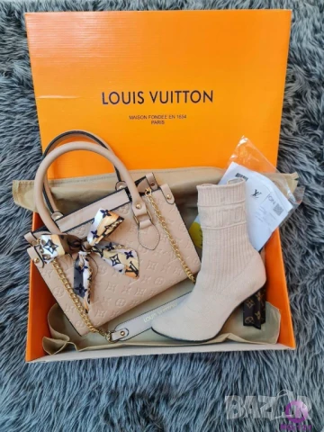 дамски боти louis vuitton, снимка 4 - Дамски боти - 51428956