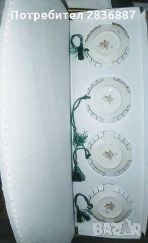 Колекция от 4 декоративни чиниики с марка,,БЕЛЕК"', снимка 5 - Колекции - 31709062