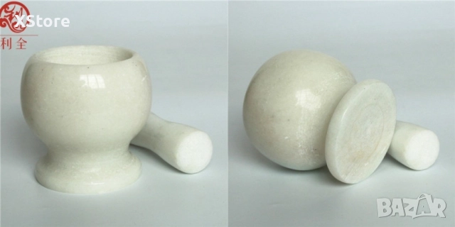 Каменно хаванче за стриване на чесън, снимка 2 - Други - 52517381