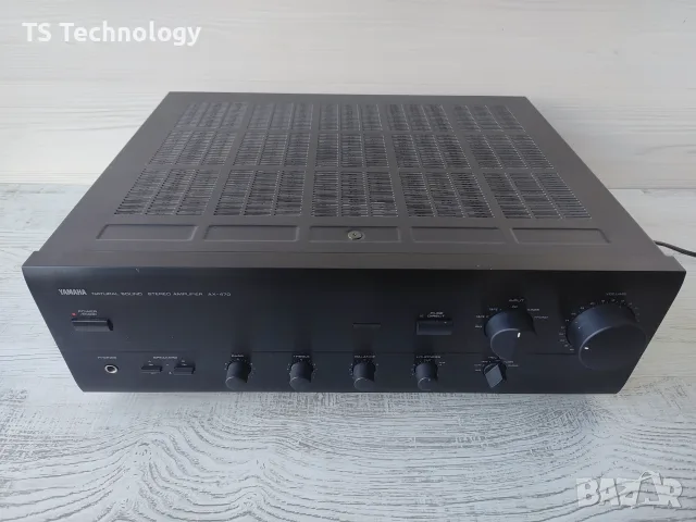 Мощен стерео усилвател YAMAHA AX-470 Natural Sound – Безупречен!