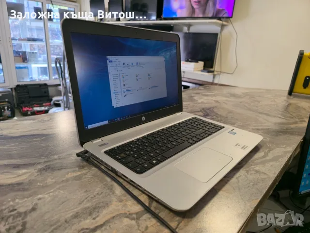 Лаптоп HP Intel i5-7200U 8GB RAM 240GB SSD 1TB HDD, снимка 2 - Лаптопи за дома - 55949122
