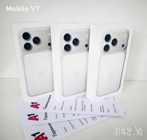 НОВ! iPhone 17 Pro 256GB Silver 2г.ГАРАНЦИЯ!, снимка 2 - Apple iPhone - 52857894
