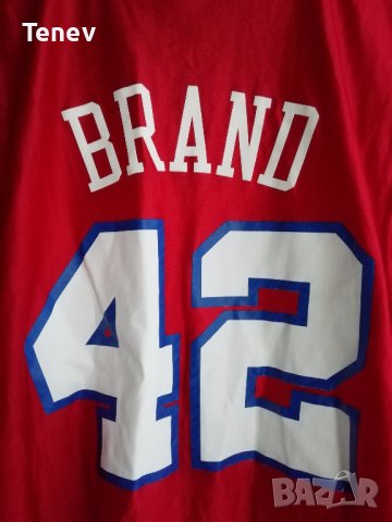 NBA Los Angeles Clippers #42 Elton Brand Basketball потник баскетболен, снимка 3 - Тениски - 37916386