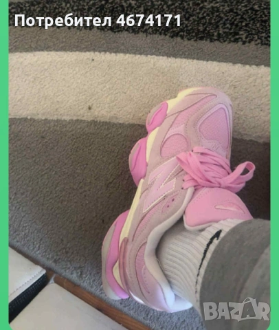 Дамски маратонки New balance розови