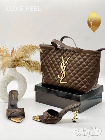 Yves Saint Laurent 💎Дамски Чехли , снимка 4 - Чехли - 53987879