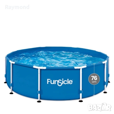 Сглобяем басейн Ø366 x 76 см – комплект с филтър и помпа, снимка 3 - Басейни и аксесоари - 50961218