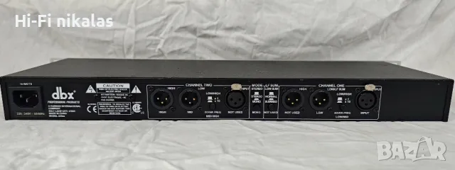 стерео кросоувър DBX 223xs, снимка 5 - Ресийвъри, усилватели, смесителни пултове - 50216218
