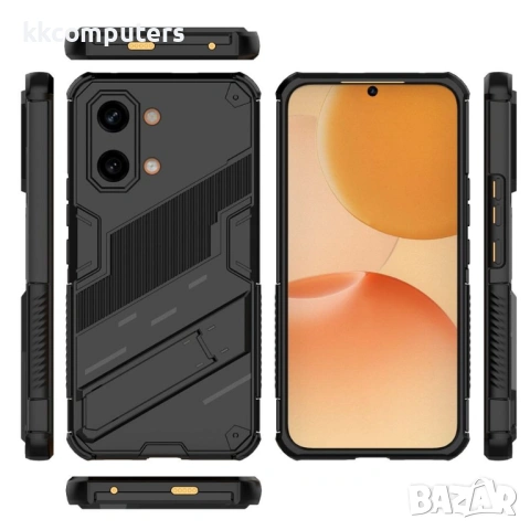 Шокоустойчив Калъф за Xiaomi Poco X8 Pro Max 5G - PC+TPU, Стойка, 8 цвята, снимка 12 - Калъфи, кейсове - 54344145