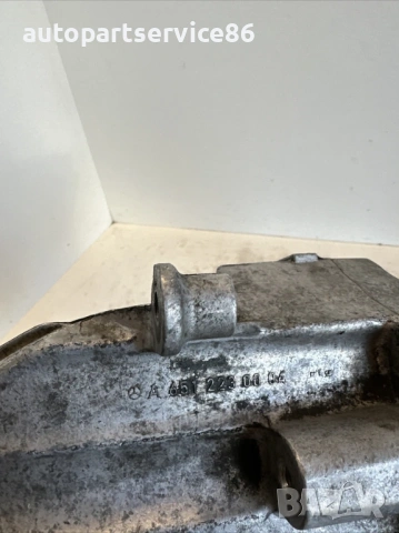 Конзола/държач лява за Mercedes W212 2.2 CDI (2012) A6512230004 , снимка 2 - Части - 54155828