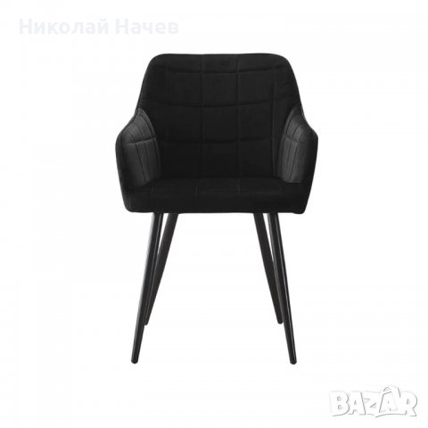Висококачествени трапезни столове тип кресло C-UDC066BL, снимка 2 - Столове - 36639149
