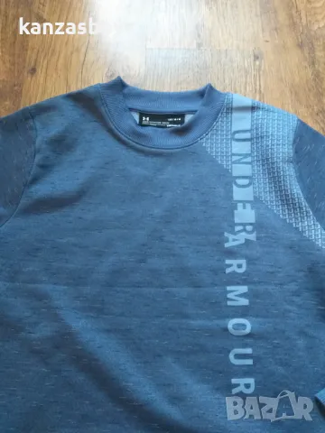 Under Armour SYNTHETIC FLEECE CREW - страхотна дамска блуза КАТО НОВА Л, снимка 2 - Блузи с дълъг ръкав и пуловери - 47611007