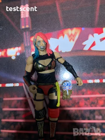 Екшън фигура WWE Asuka Аска Empress of Tomorrow Elite Collection figure играчка Mattel, снимка 11 - Колекции - 48928393