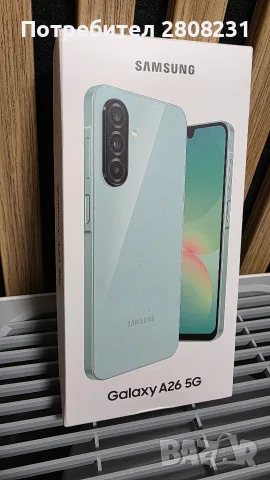 Samsung Galaxy a26 5g, НОВ, неразпечатан + Power bank, снимка 2 - Samsung - 56117939