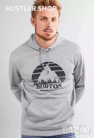 Мъжки суитшърт BURTON. Размер L/XL, снимка 2 - Спортни дрехи, екипи - 52919531